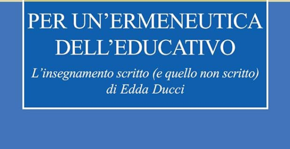 Per un’ermeneutica dell’educativo