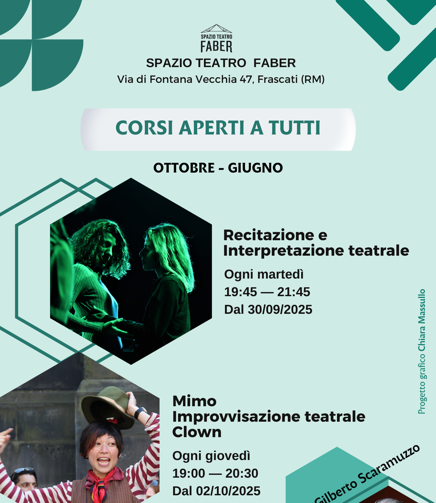 Corsi di teatro ed espressività 2025-2026
